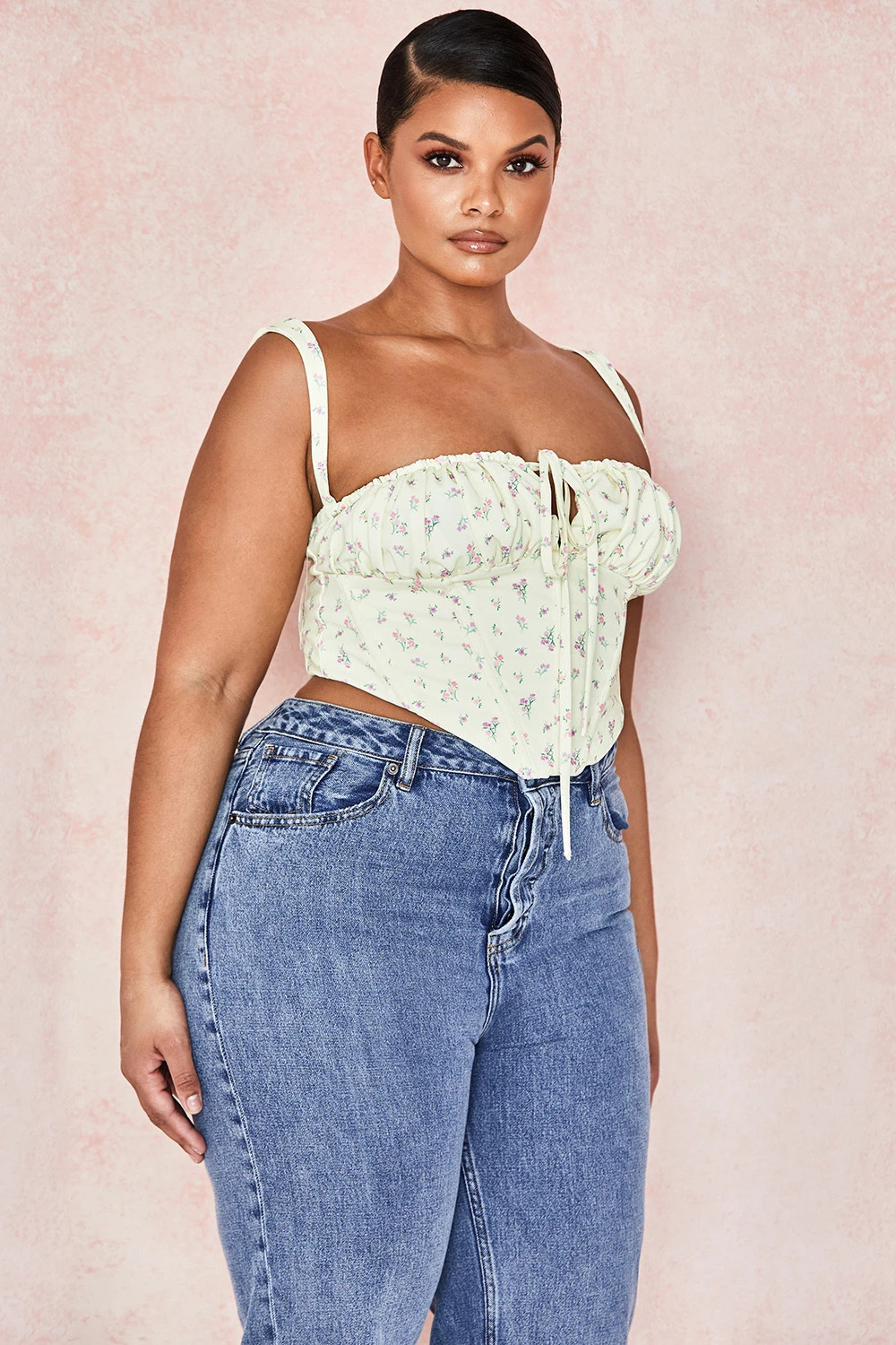 Lemon Floral Corset 7 Lemon Floral Corset – Bild 7