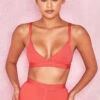 Coral Bandage Bralet Top