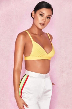 Yellow Bandage Bralet Top -Pinkyy Kleider Geschaft jaesavanna 17