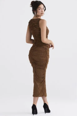 Coffee Crystallised Maxi Dress 21 Coffee Crystallised Maxi Dress -Pinkyy Kleider Geschaft laurie 6