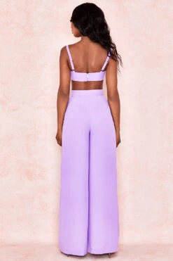 Violet Crepe V Wire Bralet 32 Violet Crepe V Wire Bralet -Pinkyy Kleider Geschaft leelamaite 13112