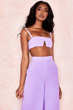 Violet Crepe V Wire Bralet 26 Violet Crepe V Wire Bralet -Pinkyy Kleider Geschaft leelamaite 61231