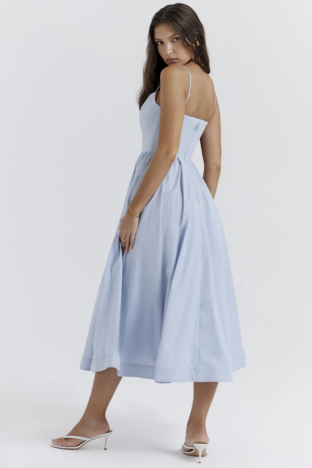 Soft Blue Corset Sundress 7 Soft Blue Corset Sundress – Bild 7