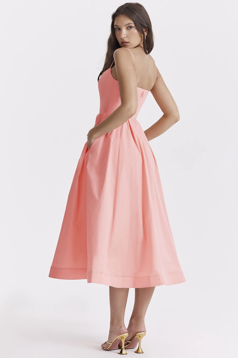 Apricot Corset Sundress 9 Apricot Corset Sundress – Bild 9