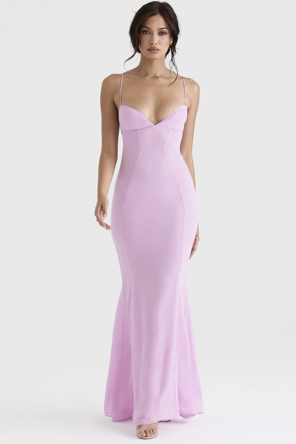 Pink Maxi Dress 3 Pink Maxi Dress – Bild 3