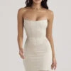 Oyster Corset Mini Dress