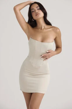 Oyster Corset Mini Dress -Pinkyy Kleider Geschaft magdalena 4b