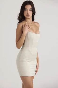 Oyster Corset Mini Dress -Pinkyy Kleider Geschaft magdalena 5b