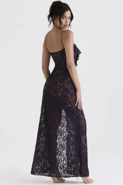 Night Shade Lace Maxi Dress -Pinkyy Kleider Geschaft malia 7