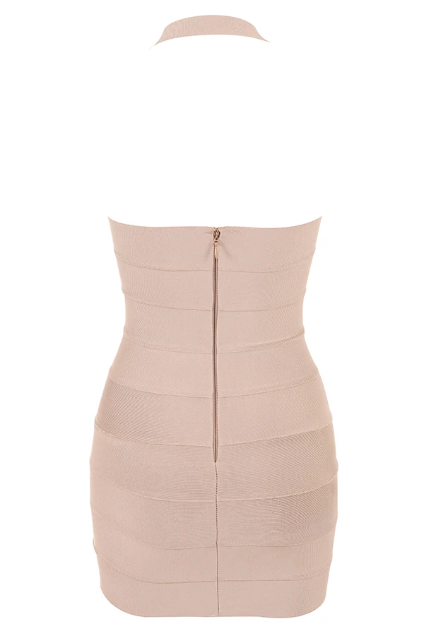 Latte Bandage Mini Dress 13 Latte Bandage Mini Dress – Bild 13
