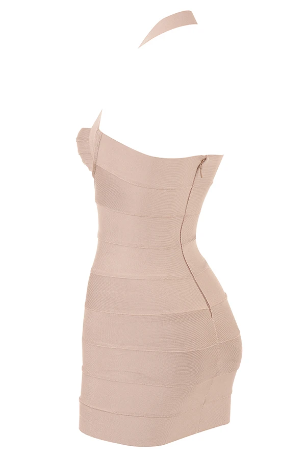Latte Bandage Mini Dress 12 Latte Bandage Mini Dress – Bild 12