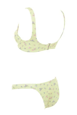 Lemon Floral Print Bikini -Pinkyy Kleider Geschaft mariposa lemon print 03a