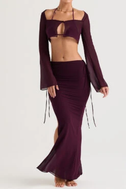 Prune Cover Up Top -Pinkyy Kleider Geschaft marseilleamalfi p 4r