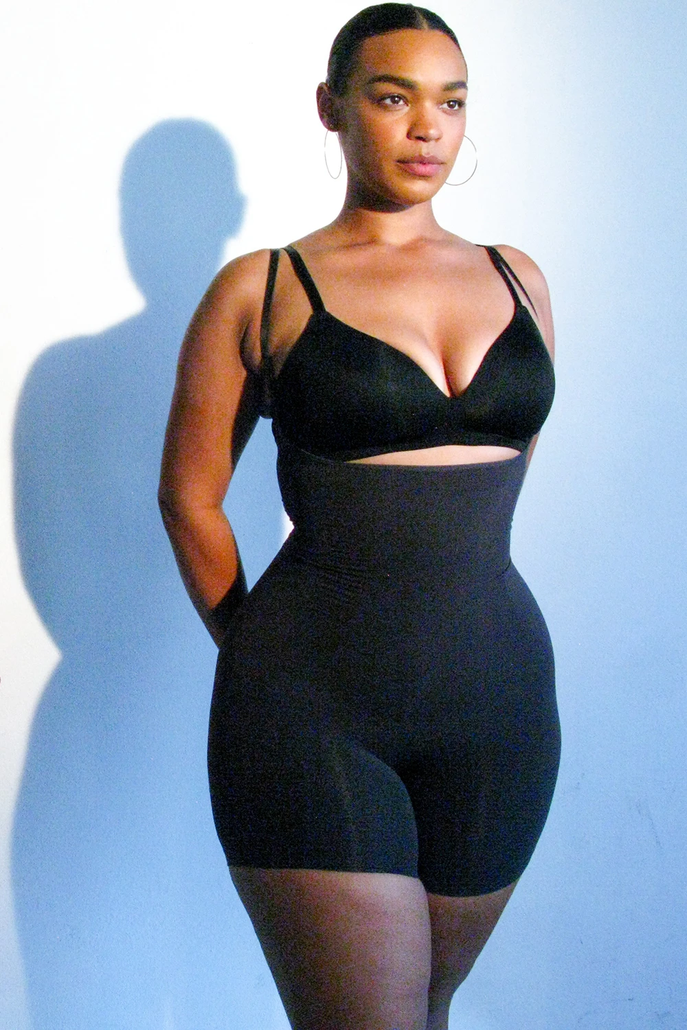 Mid Thigh Sculpting Bodysuit Ink 9 Mid Thigh Sculpting Bodysuit Ink – Bild 9