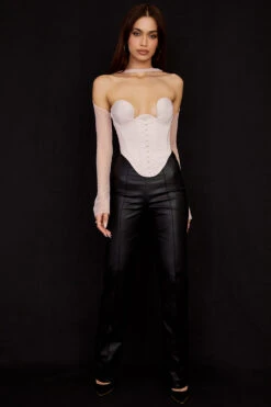 Crystal Structured Corset -Pinkyy Kleider Geschaft mina w1
