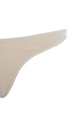 Silver Lurex Triangle Brief -Pinkyy Kleider Geschaft minx briefs sliver 04