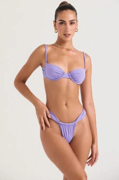 Violet Underwired Bikini Top -Pinkyy Kleider Geschaft monacoathens vt 2