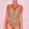 Tan Lace Bodysuit