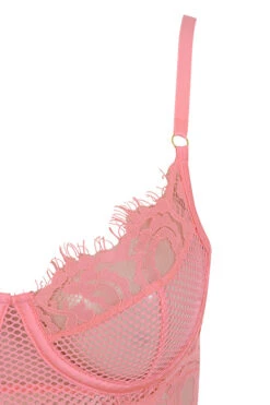 Pink Lace Bodysuit -Pinkyy Kleider Geschaft nadia pink 04