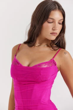 Fuchsia Maxi Dress 25 Fuchsia Maxi Dress -Pinkyy Kleider Geschaft nalini 5f