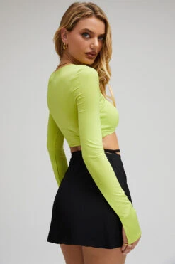 Mistress Rocks 'Pixie' Black Wrap Front Mini Skirt -Pinkyy Kleider Geschaft pixie 7