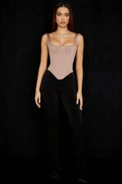 Stone Satin Longline Corset 13 Stone Satin Longline Corset -Pinkyy Kleider Geschaft rafa s1