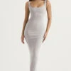 Smoke Bodycon Maxi Dress