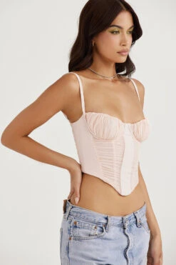 Peony Gathered Corset -Pinkyy Kleider Geschaft rochelle 5