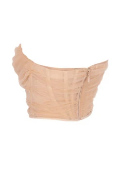 Champagne Boned Corset -Pinkyy Kleider Geschaft sb5737a 02