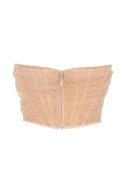 Champagne Boned Corset -Pinkyy Kleider Geschaft sb5737a 03