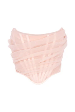 Pink Boned Corset