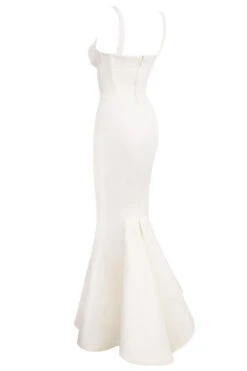 Ivory Balconette Corset Bridal Gown - Limited Edition -Pinkyy Kleider Geschaft sb5898 02