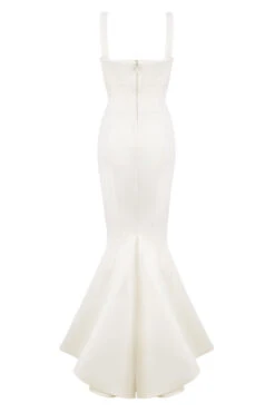 Ivory Balconette Corset Bridal Gown - Limited Edition -Pinkyy Kleider Geschaft sb5898 03