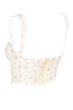 Lemon Floral Corset 25 Lemon Floral Corset -Pinkyy Kleider Geschaft sb6013 02