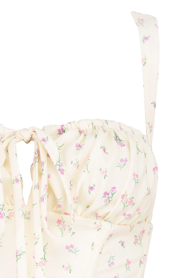 Lemon Floral Corset 14 Lemon Floral Corset – Bild 14