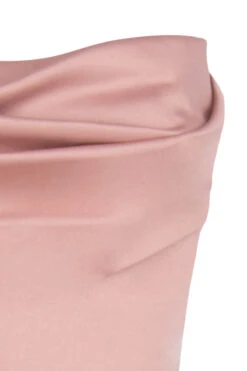 Blush Satin Strapless Corset Dress -Pinkyy Kleider Geschaft sb6076 05