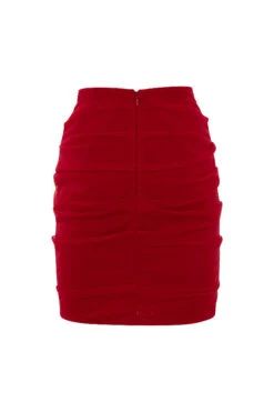 Red Tulle Mini Skirt -Pinkyy Kleider Geschaft sb6525 03