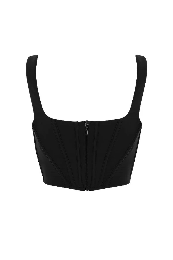 Black Mesh Corset 16 Black Mesh Corset – Bild 16