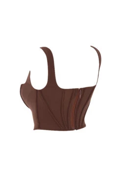 Chocolate Mesh Corset 22 Chocolate Mesh Corset -Pinkyy Kleider Geschaft sb6864b 02