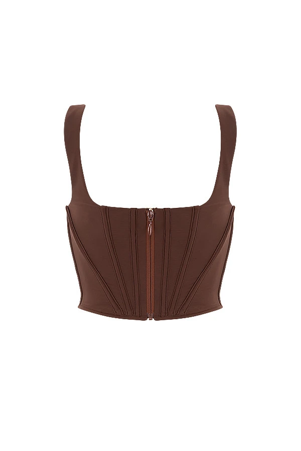 Chocolate Mesh Corset 12 Chocolate Mesh Corset – Bild 12