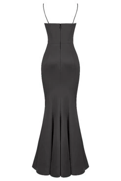 Shadow Satin Fishtail Gown 23 Shadow Satin Fishtail Gown -Pinkyy Kleider Geschaft sb7282d 03