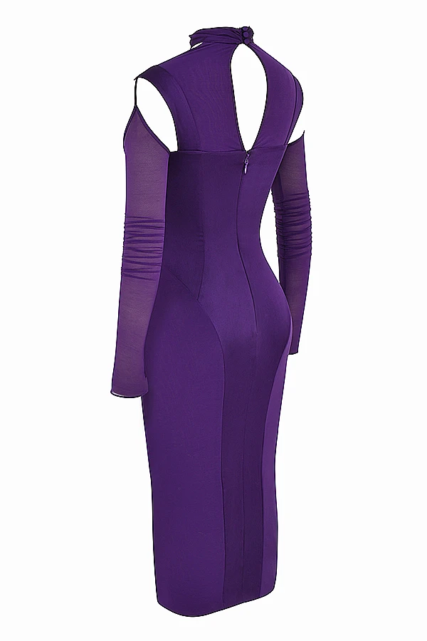 Grape Corset Midi Dress 14 Grape Corset Midi Dress – Bild 14