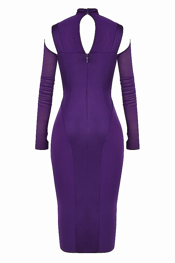 Grape Corset Midi Dress 15 Grape Corset Midi Dress – Bild 15