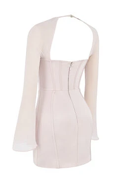 Crystal Satin Corset Mini Dress 26 Crystal Satin Corset Mini Dress -Pinkyy Kleider Geschaft sb7838 02