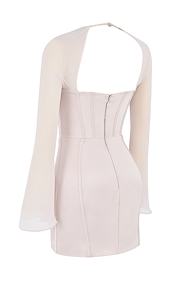 Crystal Satin Corset Mini Dress 13 Crystal Satin Corset Mini Dress – Bild 13