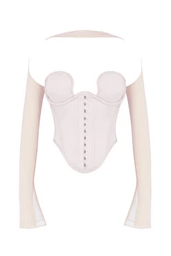 Crystal Structured Corset -Pinkyy Kleider Geschaft sb7839a 01b