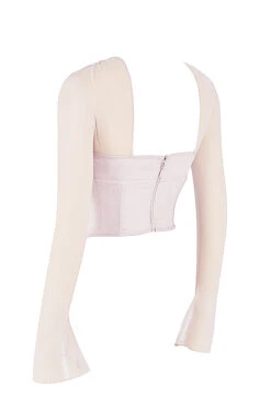 Crystal Structured Corset -Pinkyy Kleider Geschaft sb7839a 02b