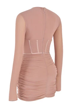 Blush Corset Mini Dress -Pinkyy Kleider Geschaft sb8037a 02