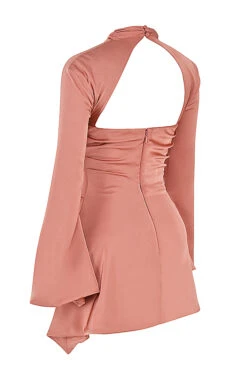Rose Draped Corset Dress -Pinkyy Kleider Geschaft sb8043c 02