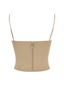 Beige Sculpting Corset -Pinkyy Kleider Geschaft sb8106 03